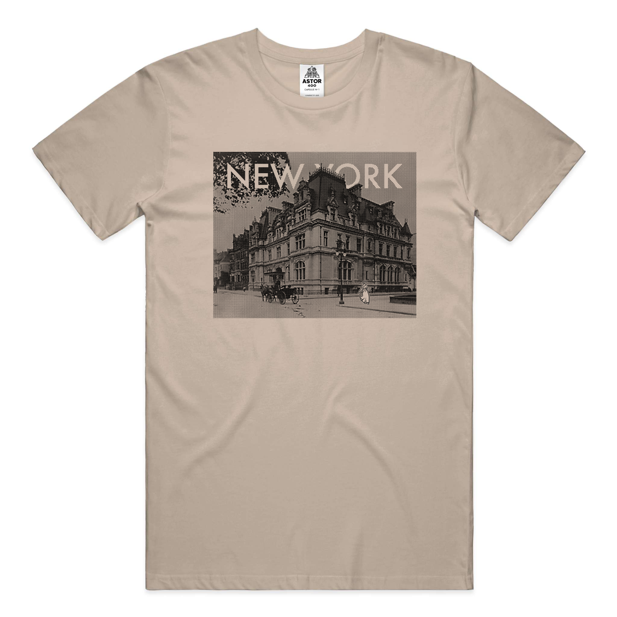 The Mansion Tee (Tan)
