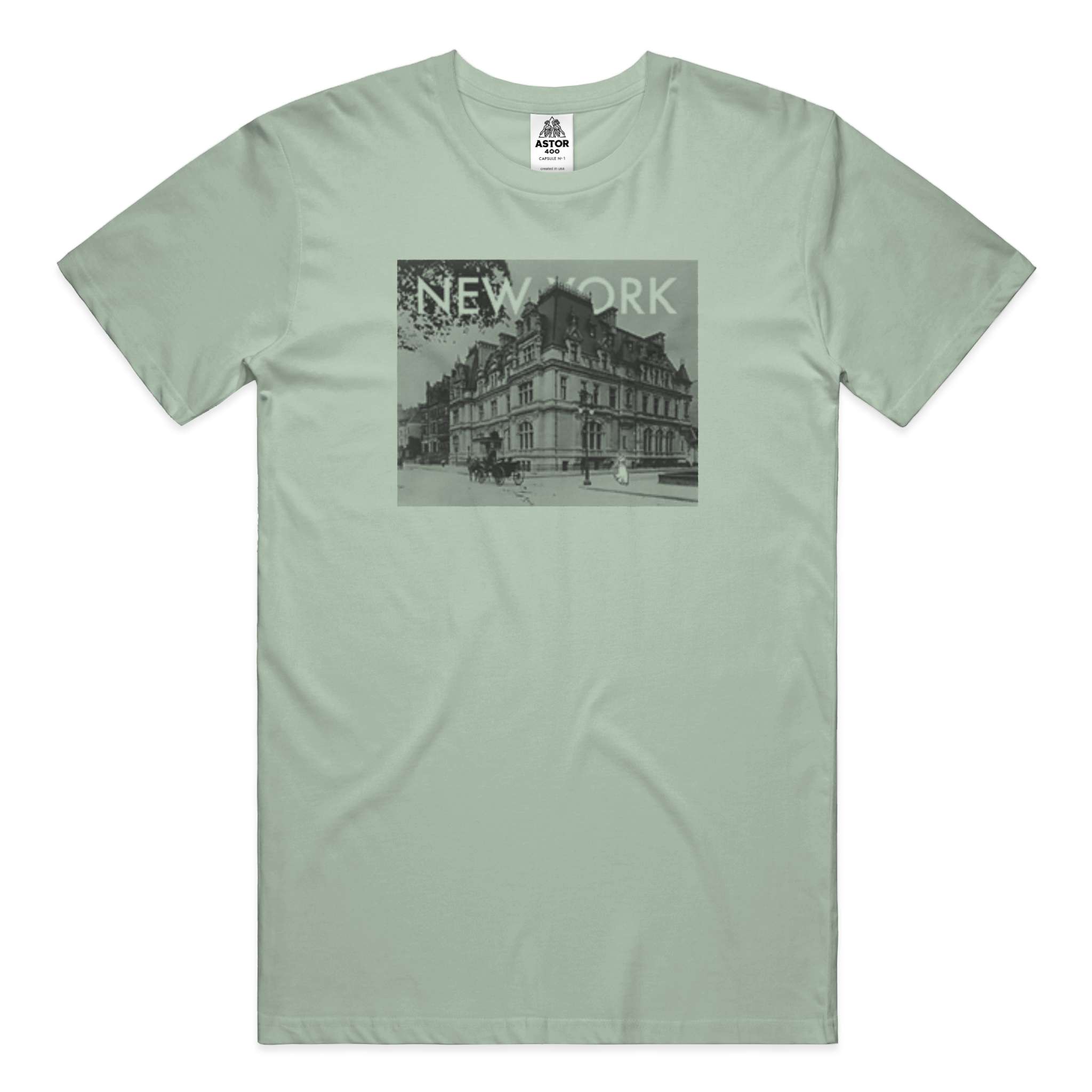 The Mansion Tee (Mint)