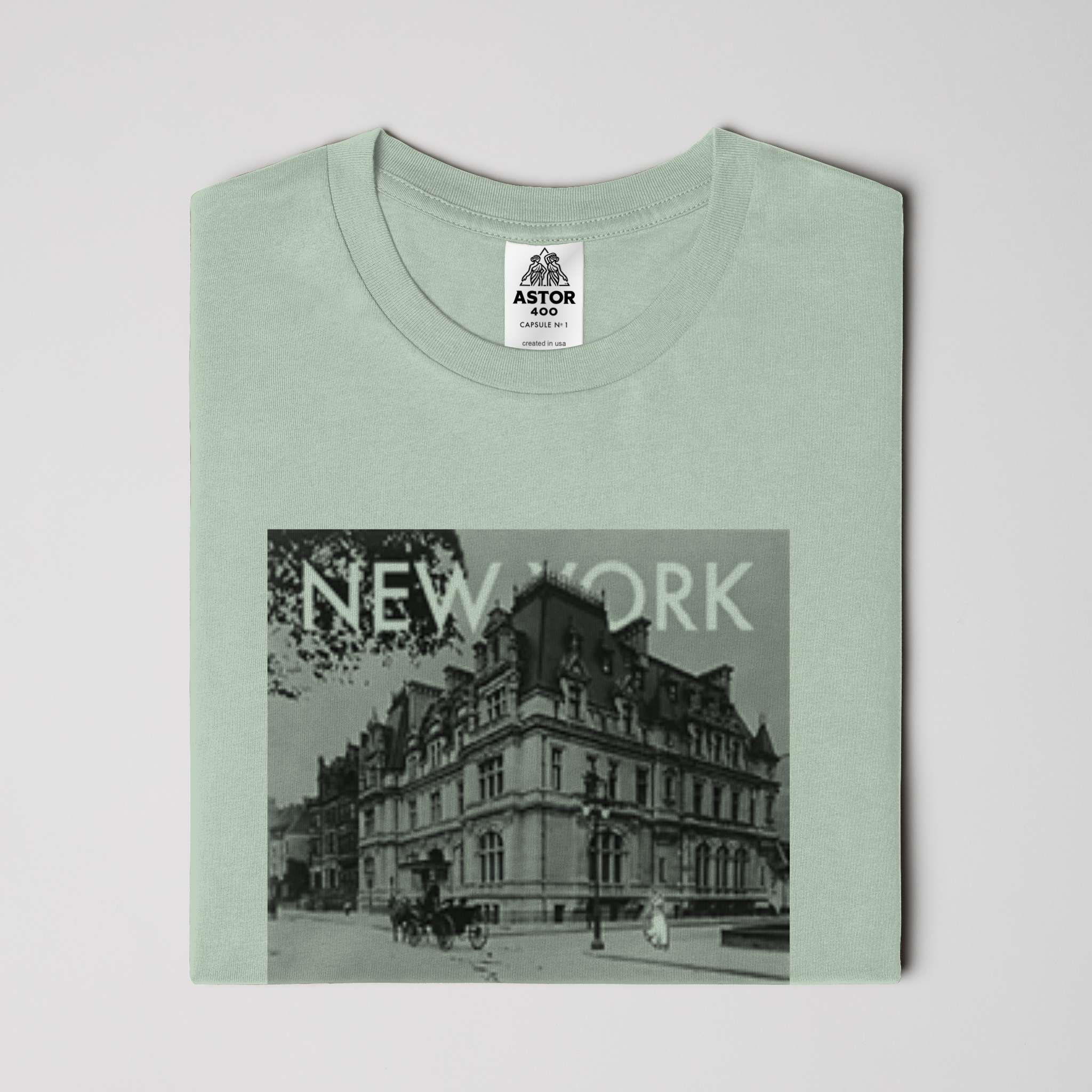 The Mansion Tee (Mint)