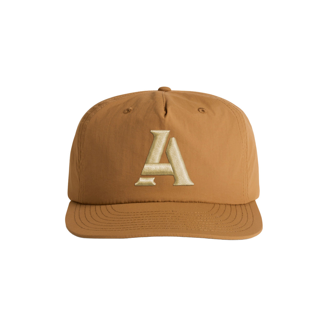 Astor 400 Capsule 3 A4 Nylon Cap om Camel (Front)