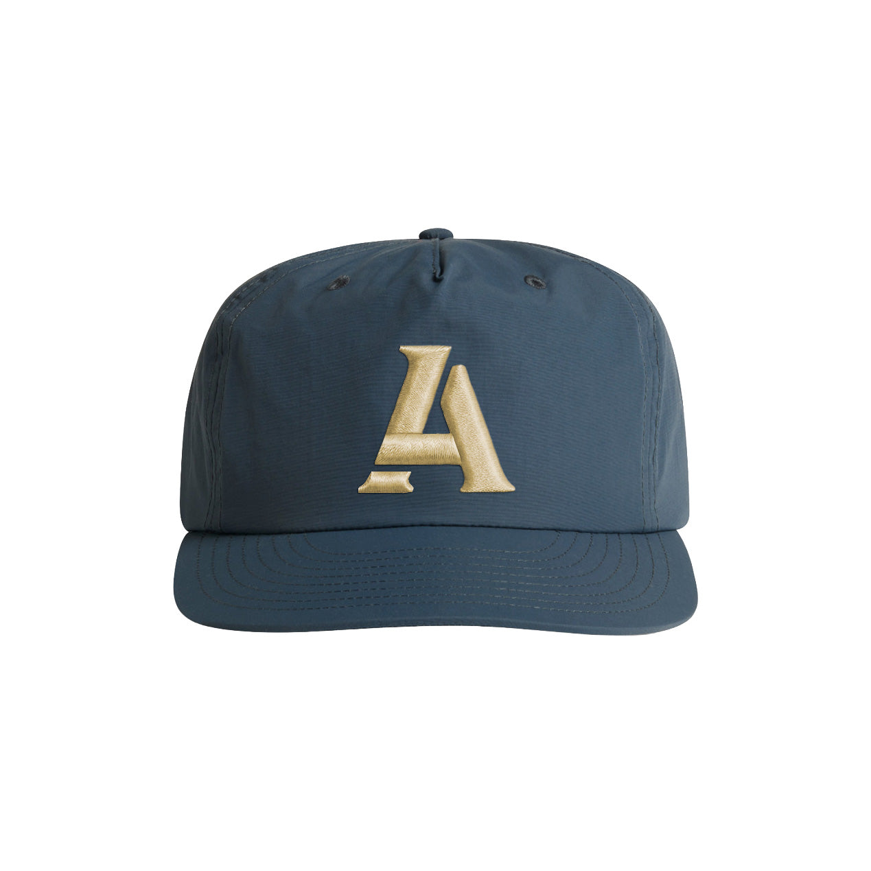 Astor 400 Capsule 3 A4 Nylon Cap in Deep Slate (Front)