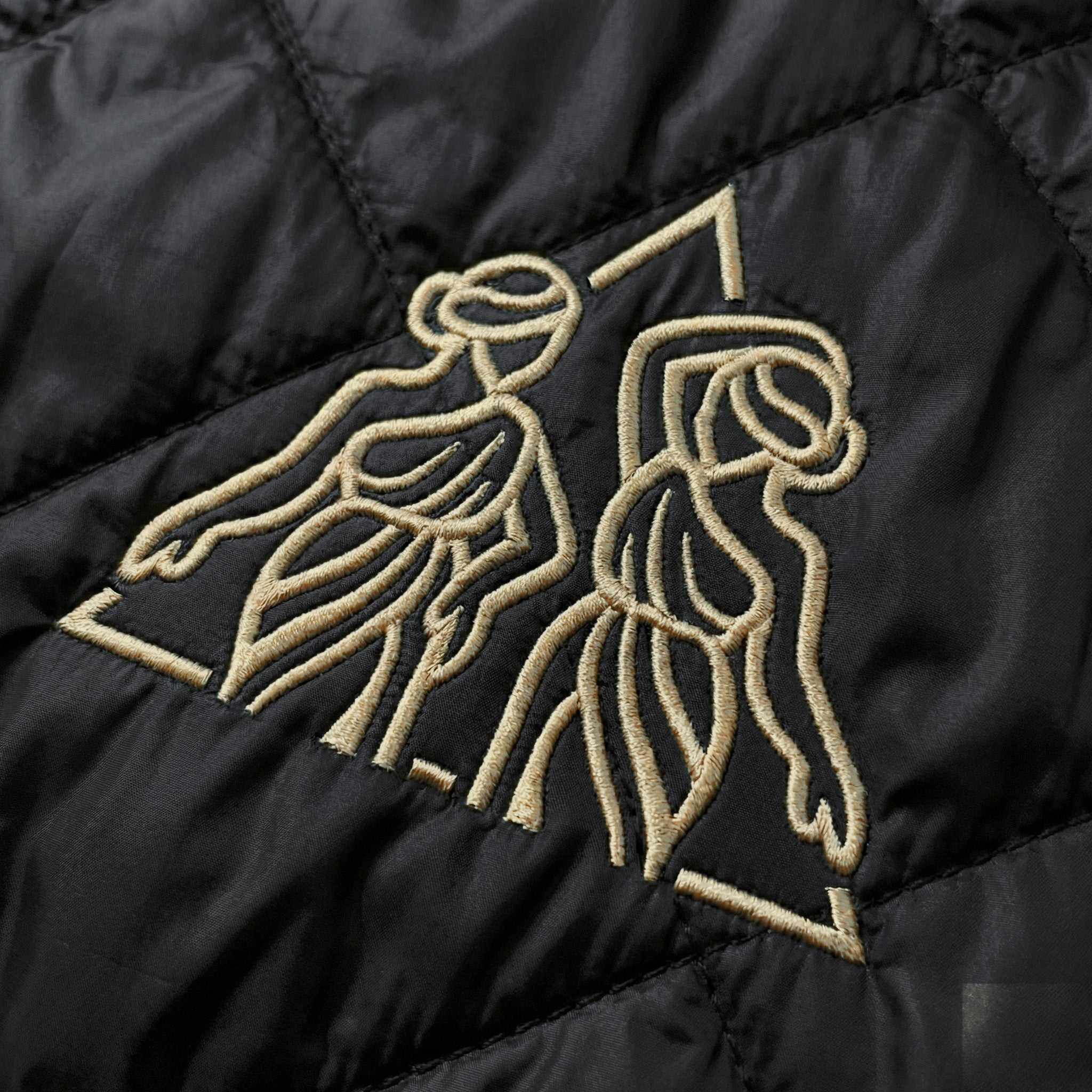 Quilted Full-Zip Jacket Feat. Muses Emblem